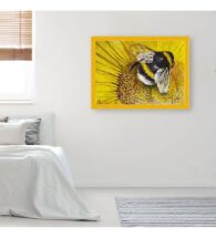 bumble-bee-painting