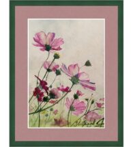 cosmea-painting