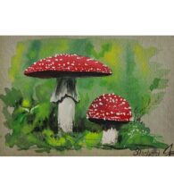 fly-agaric-wall-art