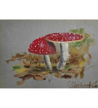 mushroom-painting