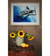 shark-painting