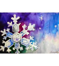 snowflake-wall-art