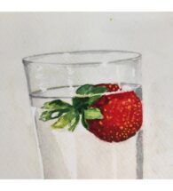 strawberry-painting