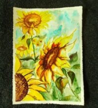 sunflower-painting