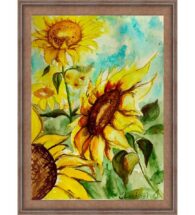 sunflower-wall-art